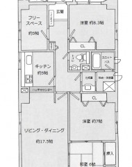 クレイン・5向町（成約済み） 間取り図