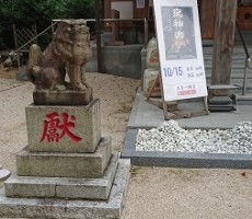 高宮八幡宮　秋季大祭