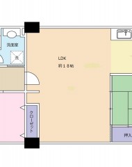 ニュー千早団地（成約済み） 間取り図