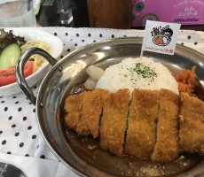 糸島のカツカレー。