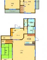 篠栗町大字篠栗（戸建）（成約済み） 間取り図