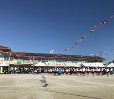 子供たちの運動会。