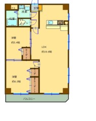 住吉ハイツ　（成約済） 間取り図