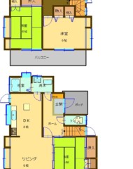 美和台三丁目（戸建）(成約済） 間取り図