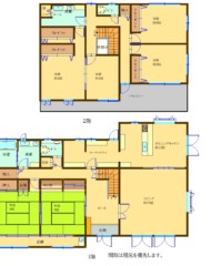 那珂川市片縄西五丁目(戸建）（成約済） 間取り図