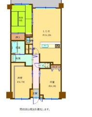 カーサ希望ヶ丘壱番館（成約済み） 間取り図