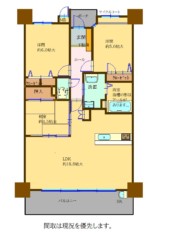 サングレート六ツ門（成約済） 間取り図