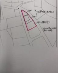 福津市手光(土地）（成約済み） 間取り図