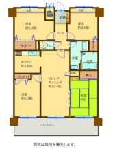 ベンタナヒルズ篠栗16号棟(成約済み） 間取り図