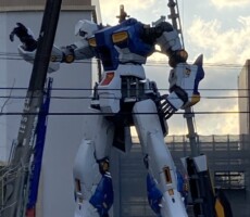 ガンダム完成あと少し。