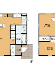 久留米市諏訪野町(新築戸建）（成約済） 間取り図