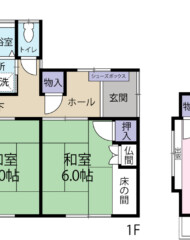 宗像市自由ヶ丘南三丁目(戸建）(成約済み） 間取り図