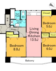 ミツワマンション高砂３（成約済み） 間取り図