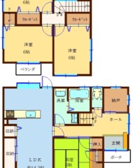 太宰府市国分二丁目（土地）（成約済） 間取り図