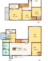 筑紫野市大字下見（戸建） 間取り図