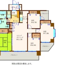 エイルスクエア千鳥 間取り図