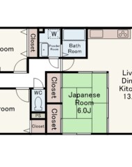 エクレール春日 間取り図