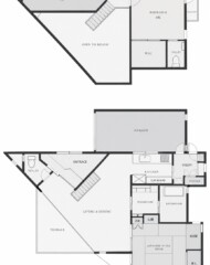 柳川市坂本町(戸建) 間取り図