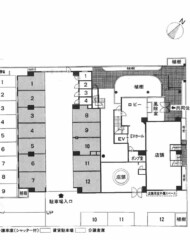 ノーブル黒崎(事務所) 間取り図